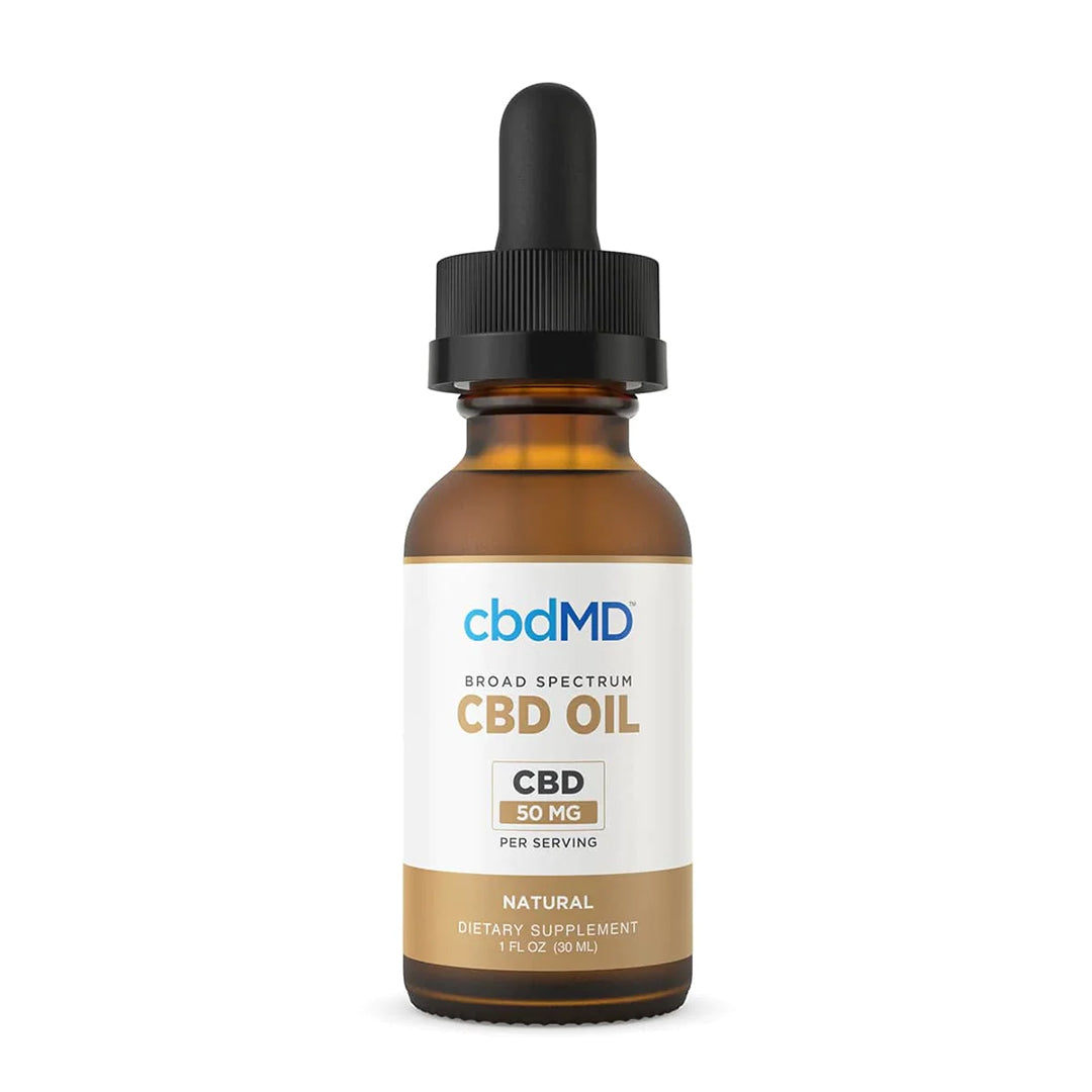 Broad Spectrum CBD Oil Drops | cbdMD