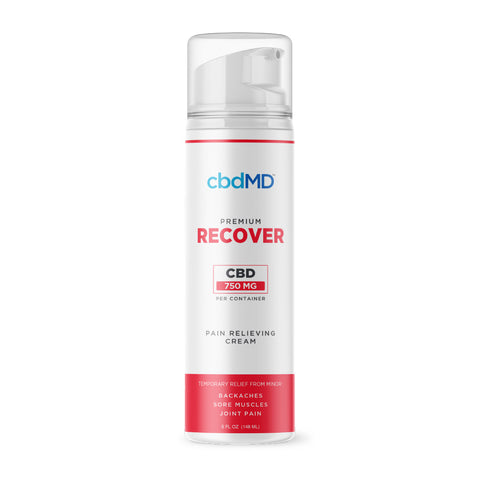 CBD Recover Cream for Pain Relief in Airless Pump | cbdMD