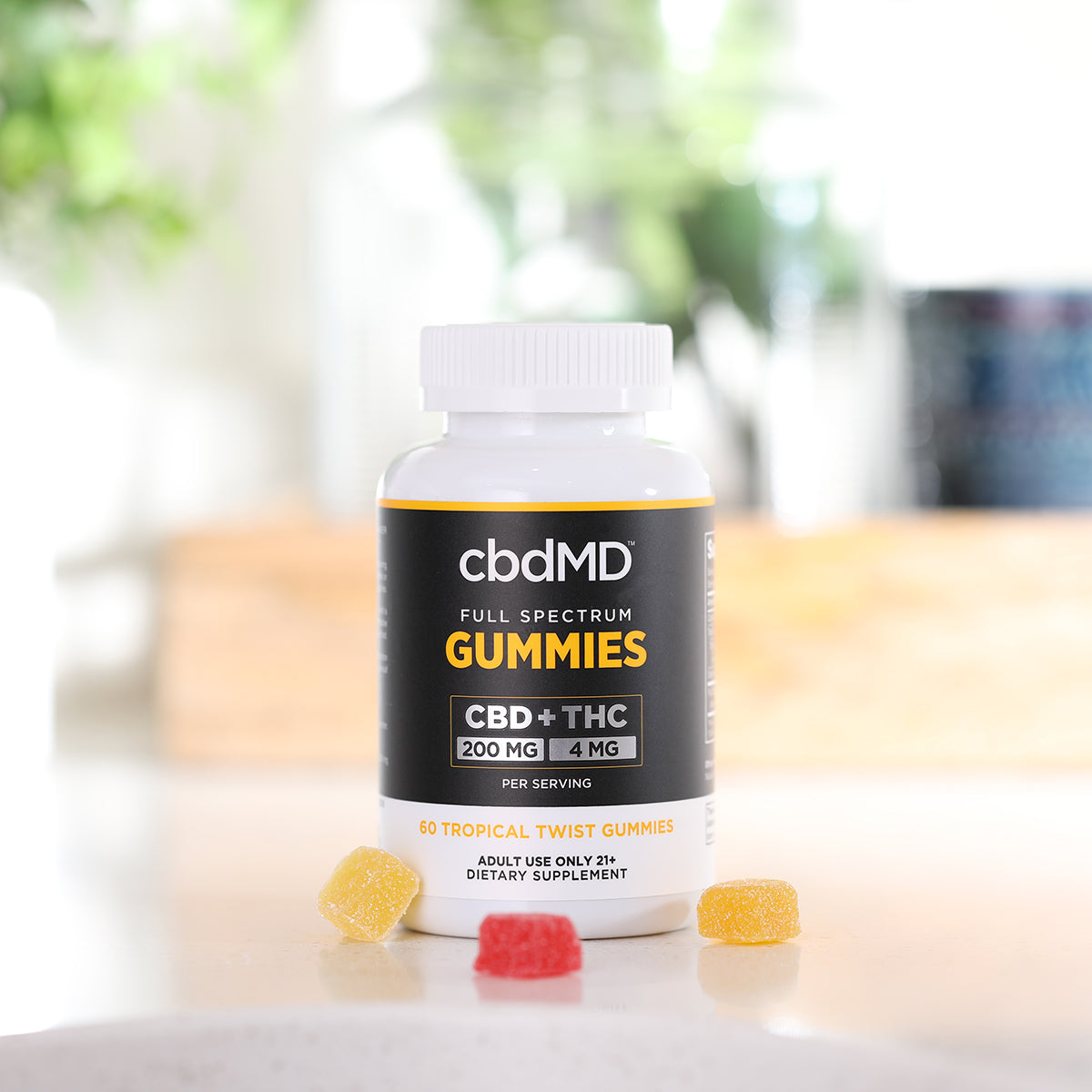 Full Spectrum CBD + THC Gummies | CbdMD